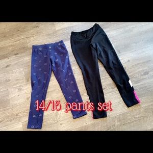 Girls 14/16 pants set